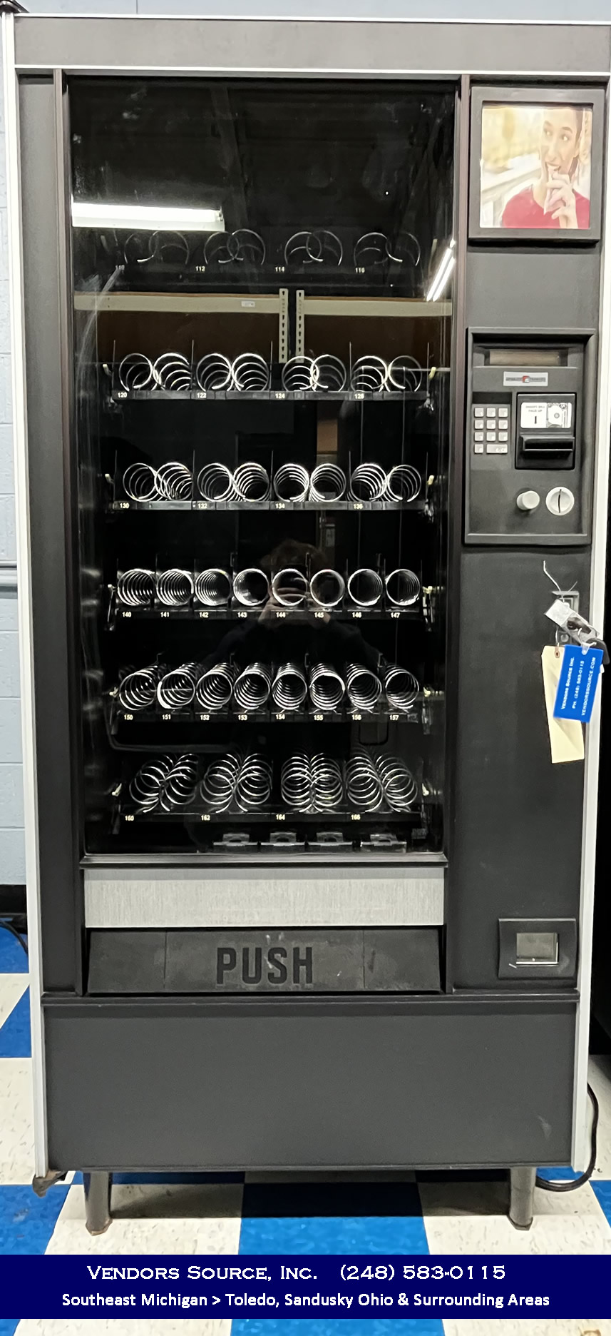 Vending Detroit Used Vending Machine Deals! Refurbished, Excellent Condition!
